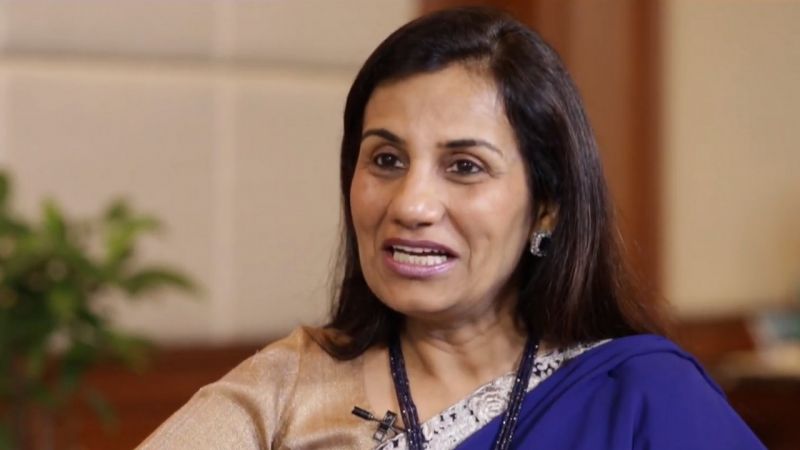 MD and CEO Chanda Kochhar