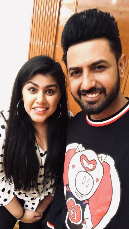 RJ Shruti with Gippy Grewal