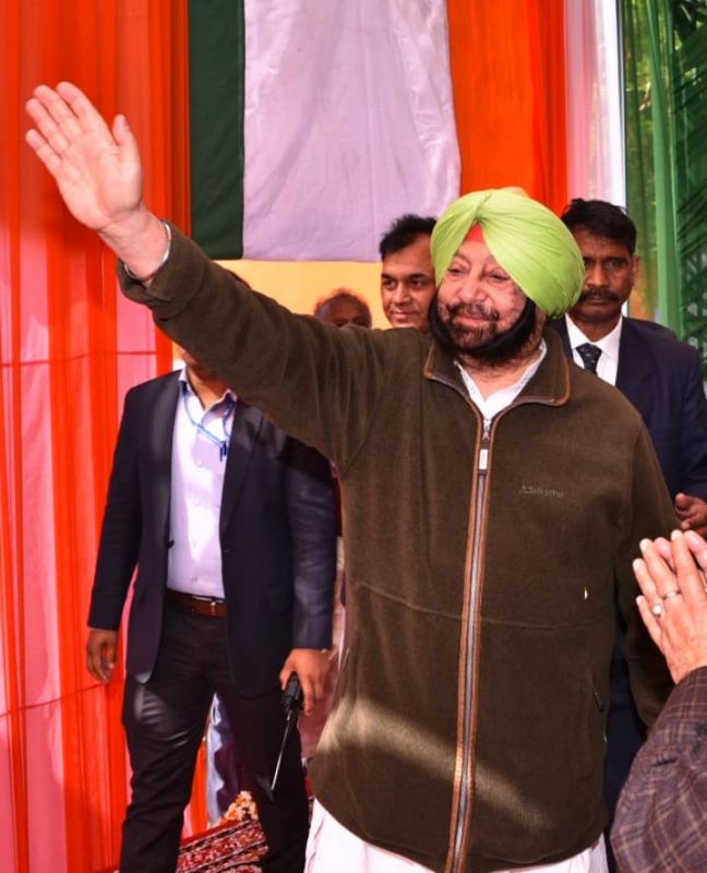 Capt Amarinder Kick starts 7 Development Projects