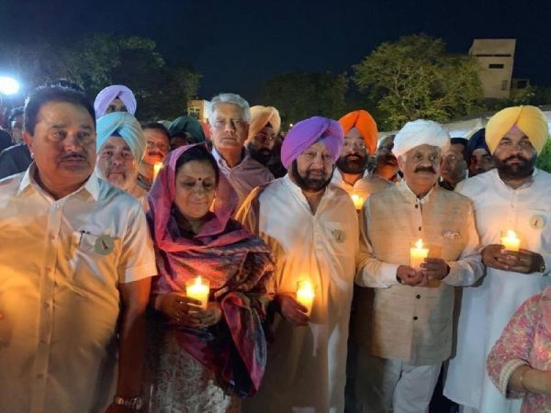 Paying homage to martyrs with historic candle light march
