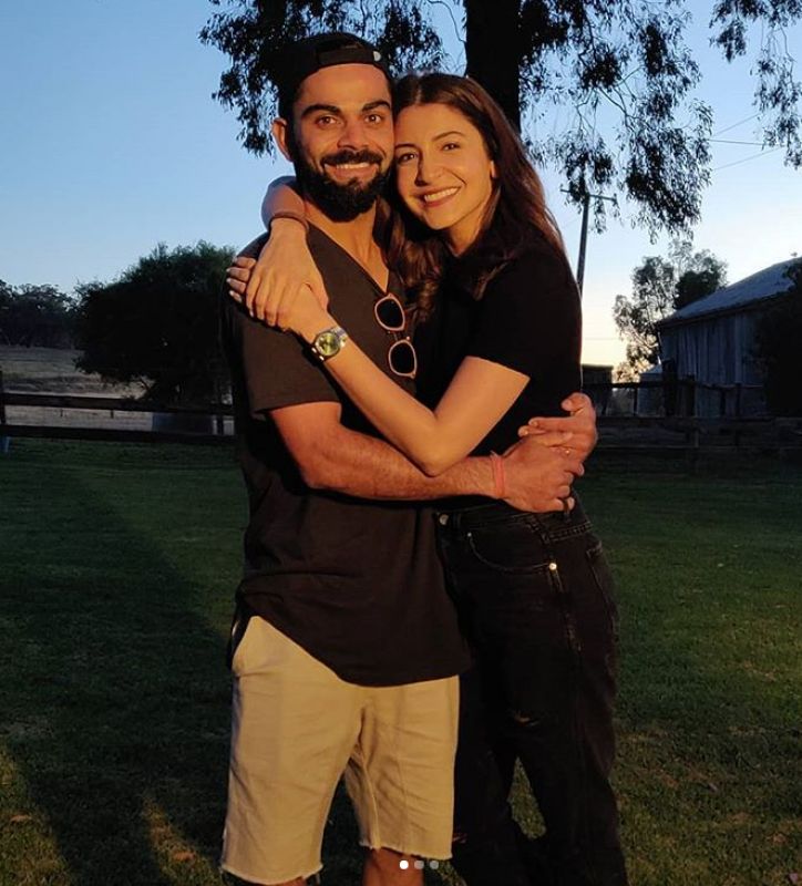 Virat Kohli and Anushka Sharma