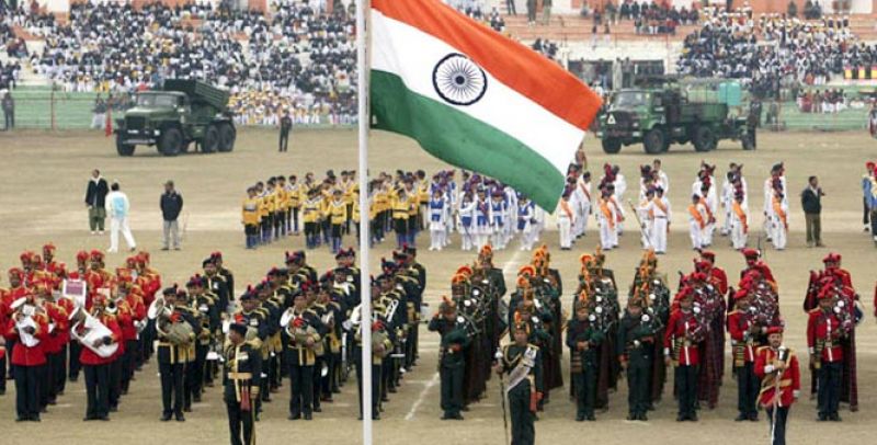 Republic Day celebrations at most places