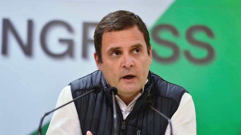 Rahul condole deaths in Maha bus accident