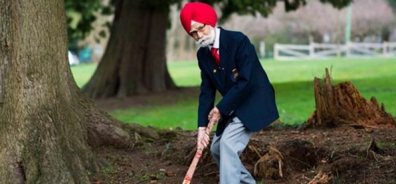Legendary Hockey player Balbir Singh Senior