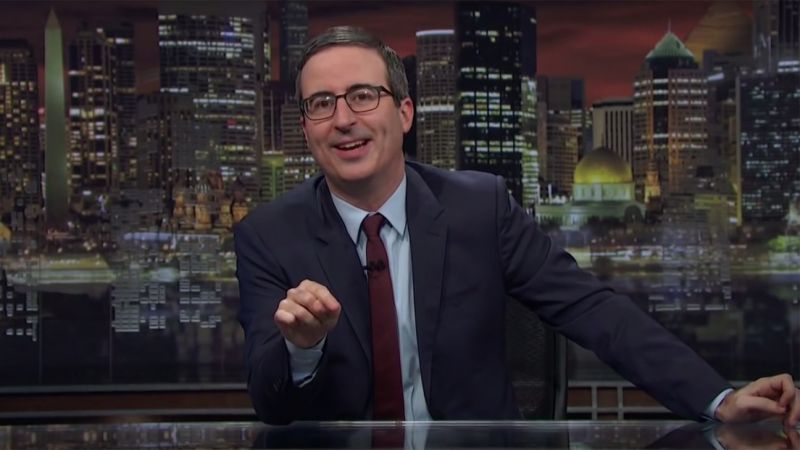 China blocks John Oliver on social media