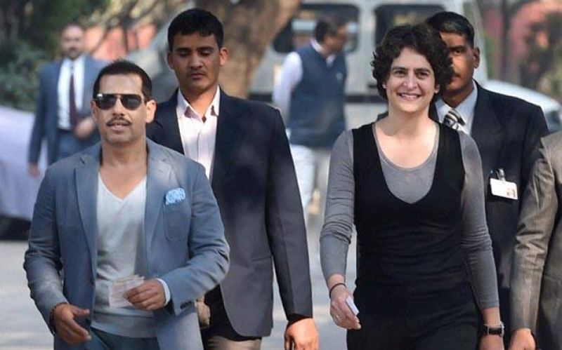 Priyanka Gandhi is married to Vadra