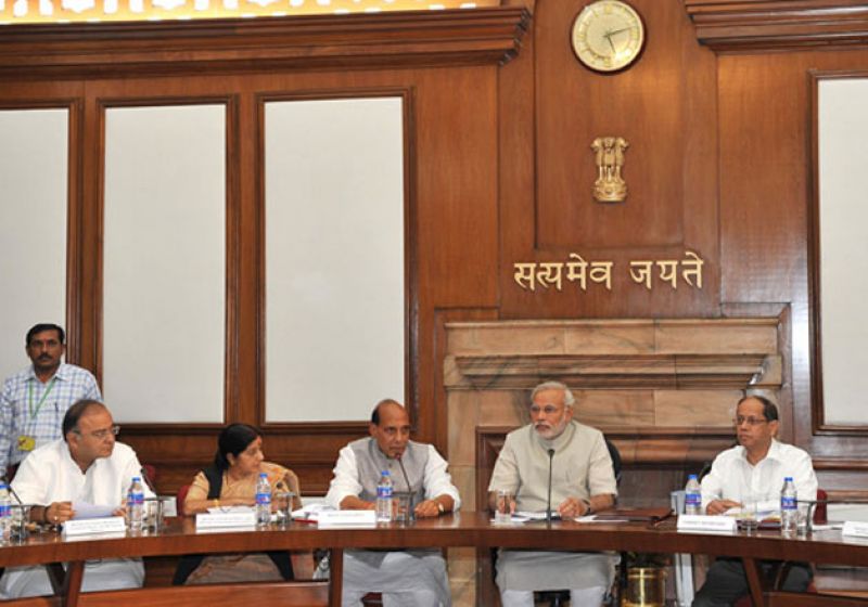 Cabinet meeting headed by Prime Minister Narendra Modi
