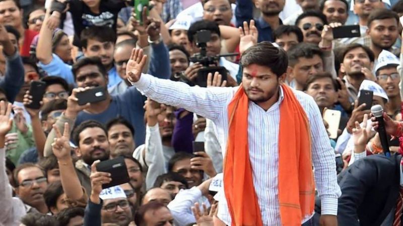 Hardik Patel began an indefinite fast at his sprawling farmhouse