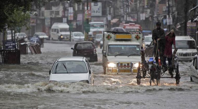 Residents of the city today woke up to heavy rains