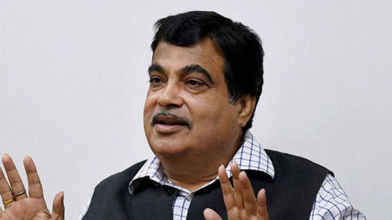 Union ministers Nitin Gadkari