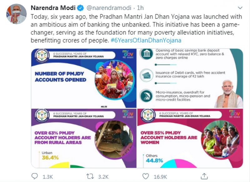 Narendra Modi tweet