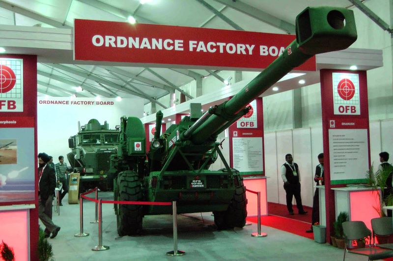 Ordnance factories manufacture vital defence equipment