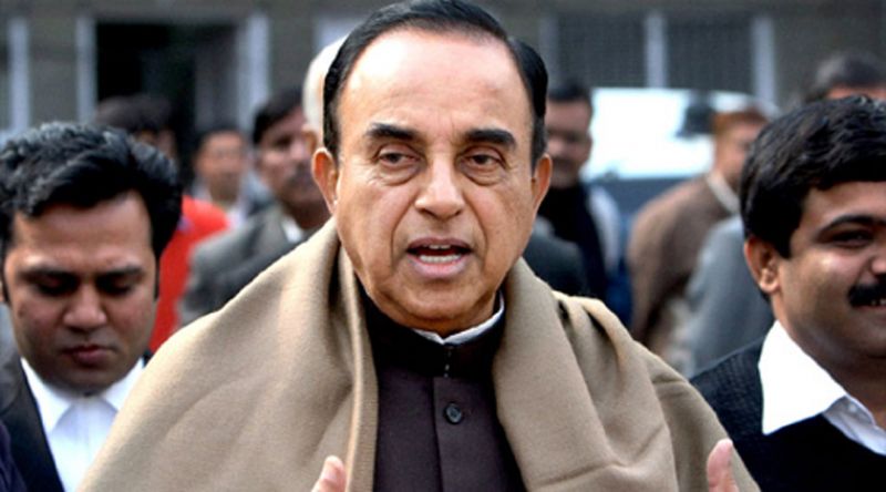 BJP leader Subramanian Swamy