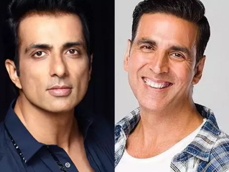 Sonu Sood and Akshay Kumar