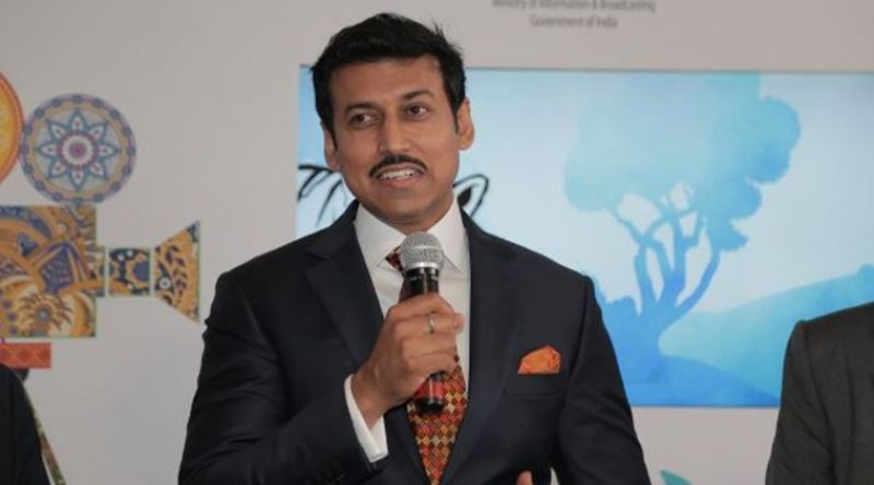 Union Minister Rajyavardhan Singh Rathore