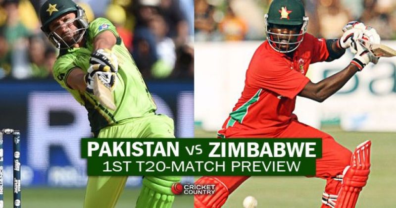 Pakistan and Zimbabwe meet in a T20 tri-series 