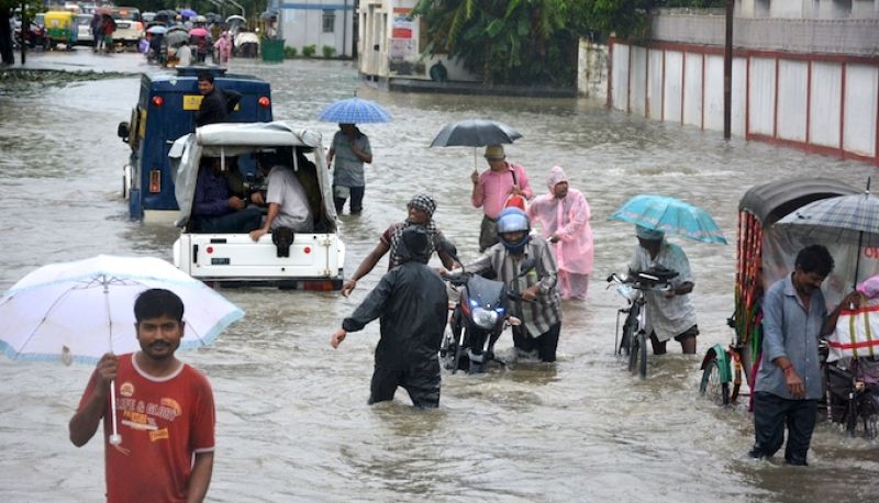 The recent floods in Agartala disrupted city life