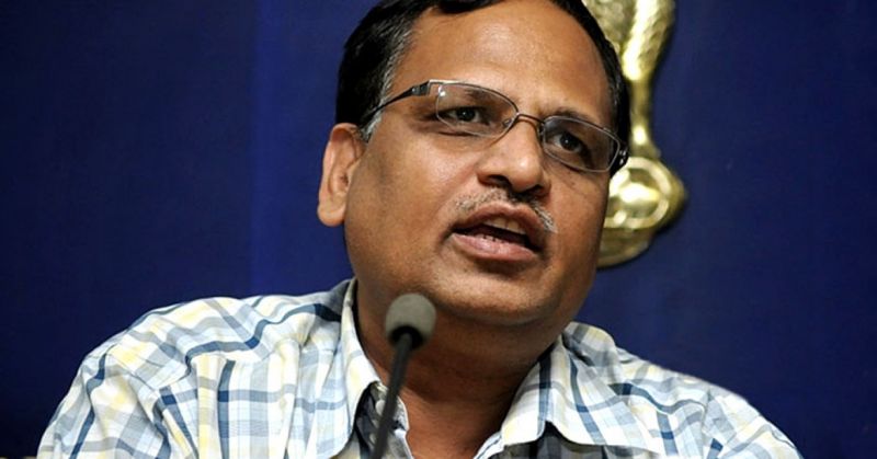 Delhi Urban Development Minister Satyendar Jain