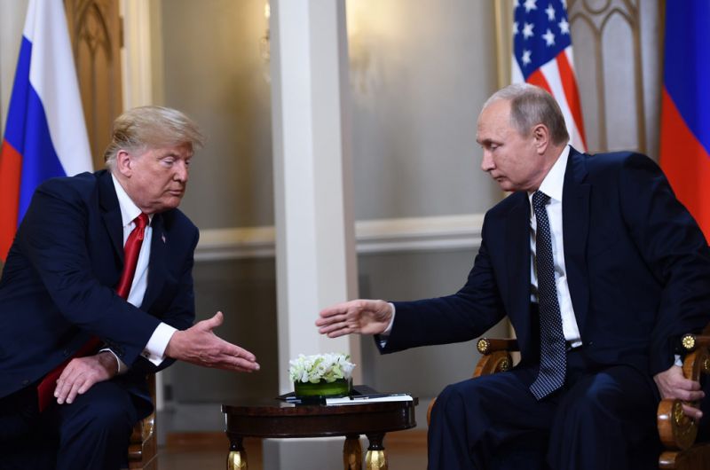 Trump and Putin met in Helsinki a week ago behind closed doors