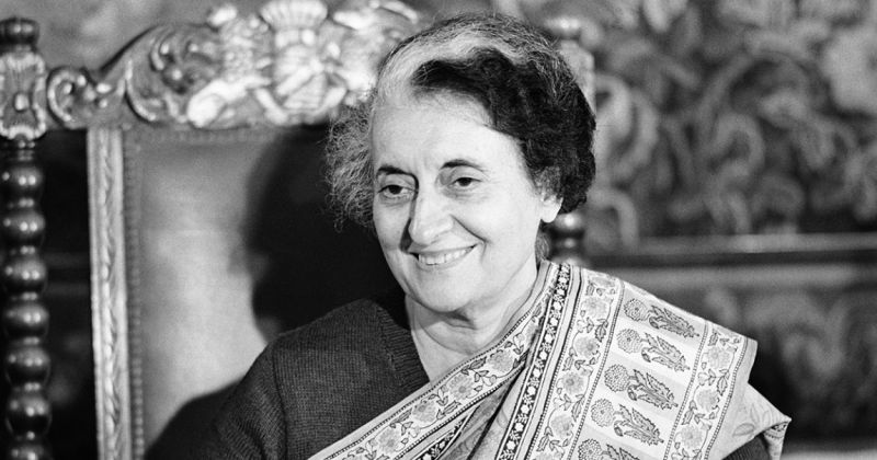 Former PM Indira Gandhi