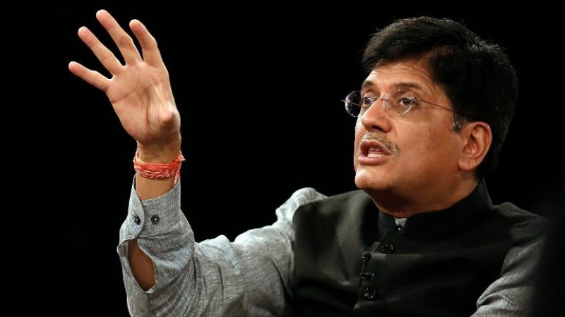 Railway Minister Piyush Goyal