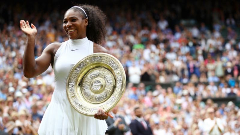 Seven-time Wimbledon champion Serena Williams