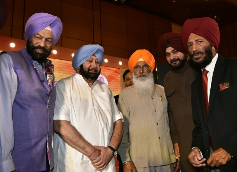 Amarinder Singh on Thursday presented the State Sports Awards, worth Rs. 15.55 crore, to 23 players in recognition of their outstanding performance