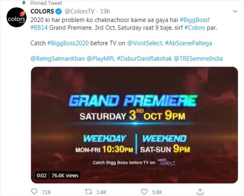 Colors tweet