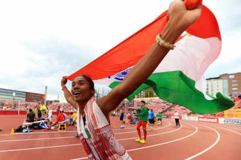 House congratulated Hima Das for winning a gold medal