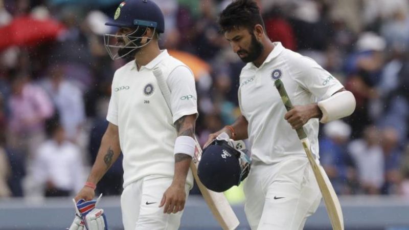 Virat Kohli and Pujara