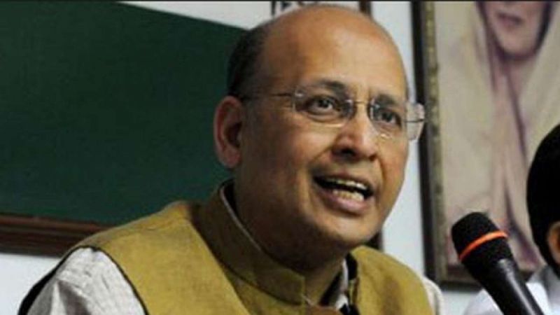 Senior advocate Abhishek Manu Singhvi