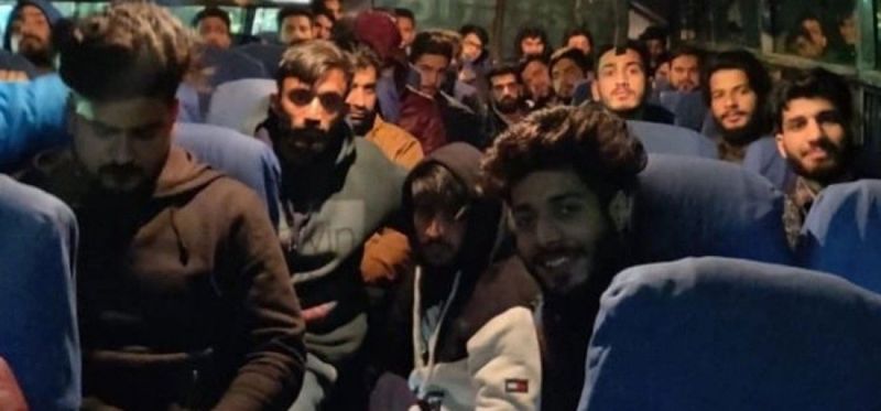 Kashmiri students have been sent home safely