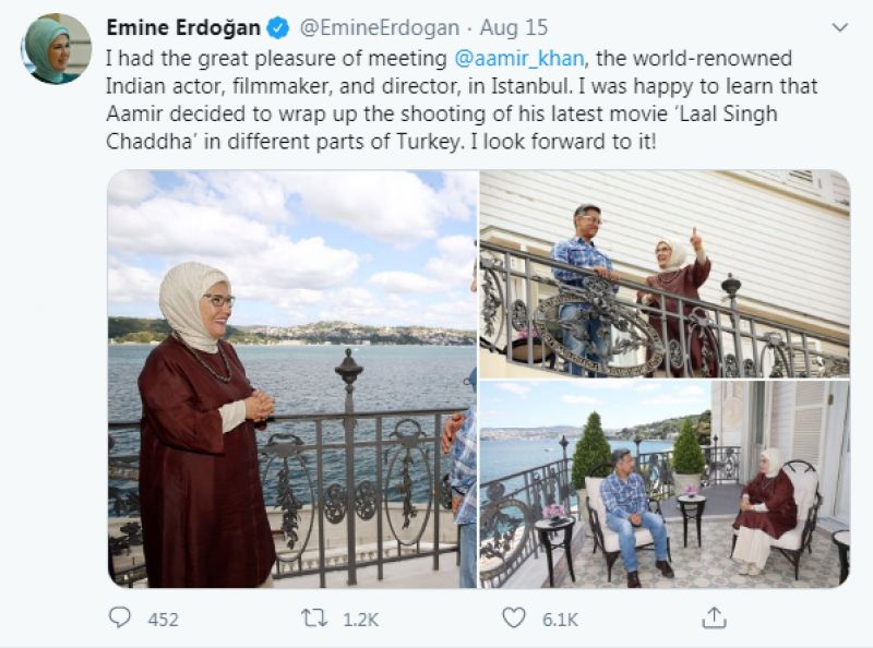 Emine Erdogan tweet