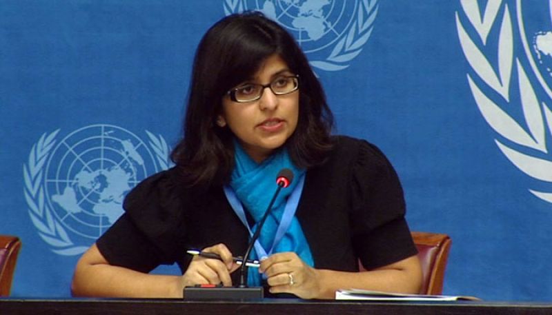 UN rights office spokeswoman Ravina Shamdasani