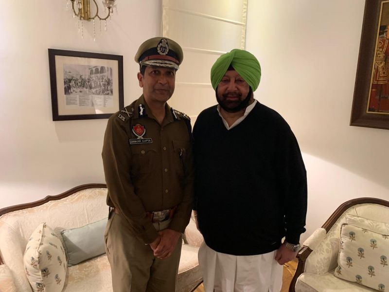 DGP Dinkar Gupta calls on CM after taking over