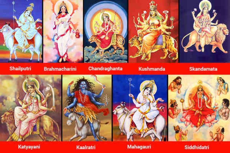 Nine Days followed by Nine Goddesses