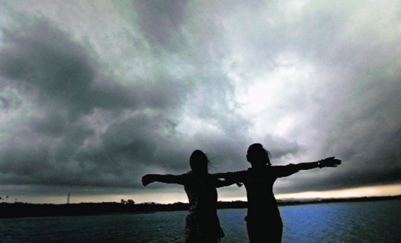 Cloudy weather in Chandigarh