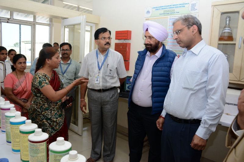 Sukhjinder Singh Randhawa for visiting their Institute