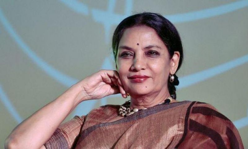 Veteran actor and social activist Shabana Azmi