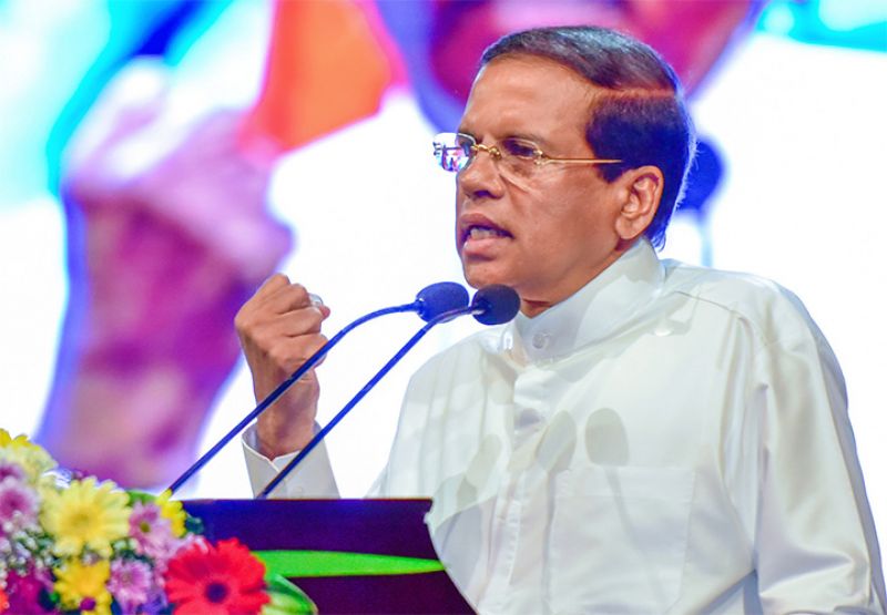 President Maithripala Sirisena