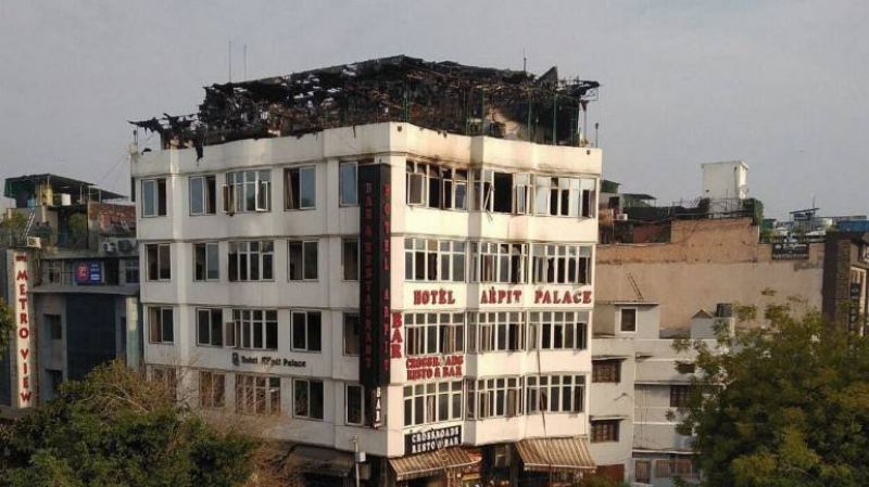 Massive fire which killed 17 people on its premises