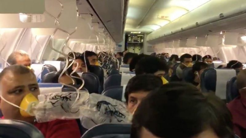 Mid-air scare on board Jet Airways