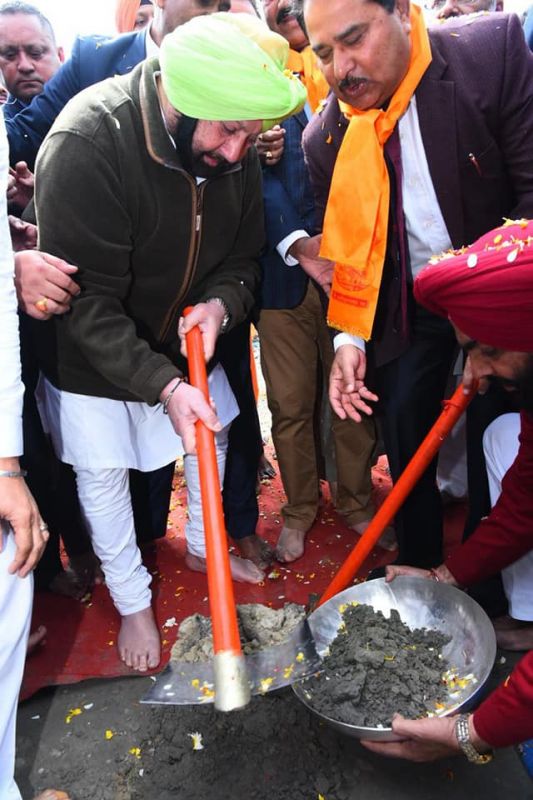 Capt Amarinder Launches Canal Based Water Supply & Sewage Projects 