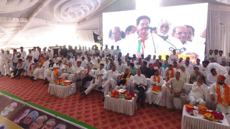 Pilot along with other Congress leaders launched 'Sankalp Rally