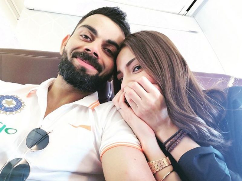 Virat Kohli and Anushka Sharma