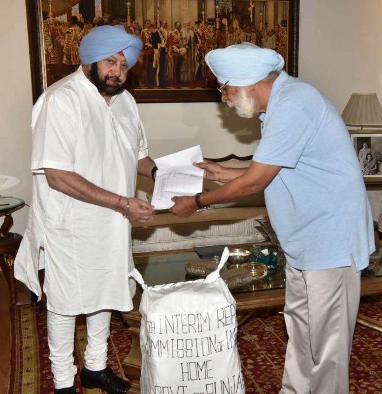 Justice (retd.) Mehtab singh gill commission submits 11th interim report