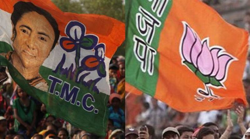 BJP is marginally ahead of the TMC