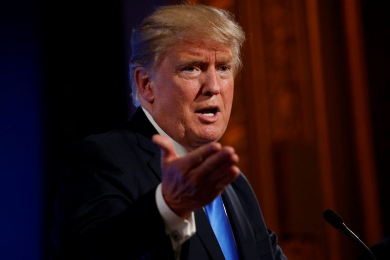 US President Donald Trump