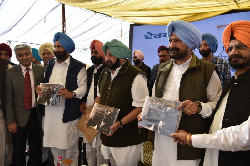 CM lays Foundation Stone of Verka Mega Dairy Plant