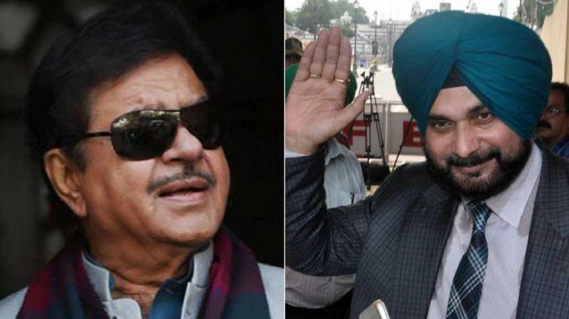 Navjot Singh Sidhu received support from BJP leader Shatrughan Sinha